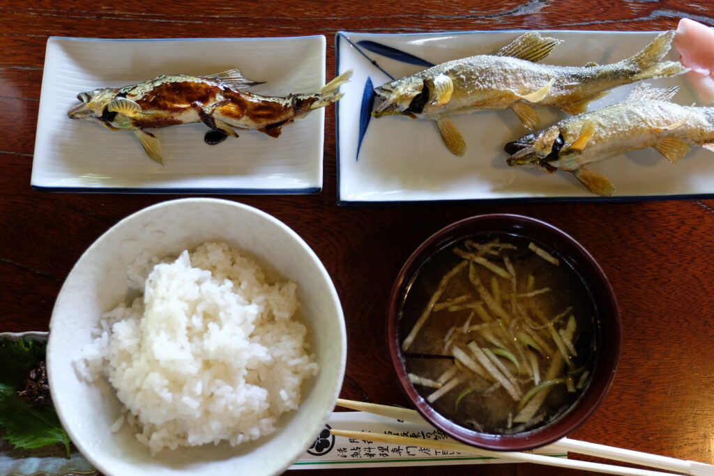 鮎料理